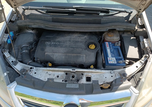 Opel Zafira cena 8900 przebieg: 297405, rok produkcji 2008 z Witkowo małe 92